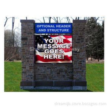 Front Maintenance P10 Outdoor LED Signs Advertising with OP